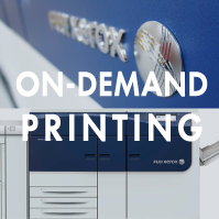 ON DEMAND PRINTING　オンデマンド印刷